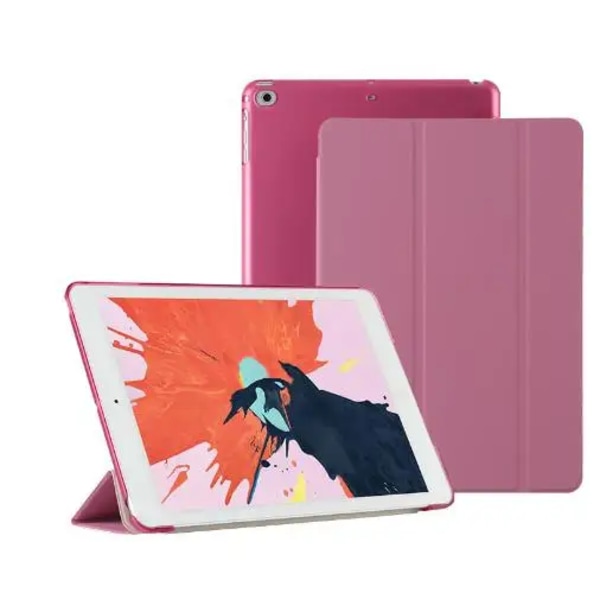 För iPad Case Pro 11 2nd 3rd 4th Generation Case Air 4 5 10.9 10th iPad 10.2 7th 8th 9th PC Shell Silicon Cover Funda iPad10.2 7th 8th 9th Rose powder