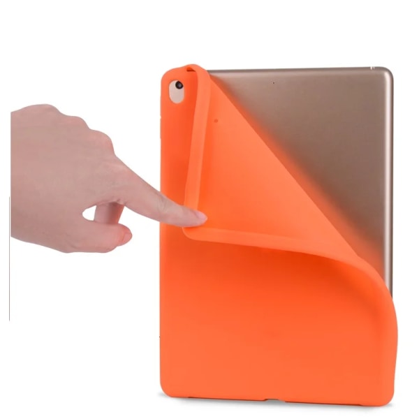 Suger Color Rubber Tablet Coque för iPad mini 2 mini 3 Case Silicon Soft A1432 A1599 A1490 Funda för iPad mini 1 2 3 7,9'' cover IP mini 123  7.9in Orange