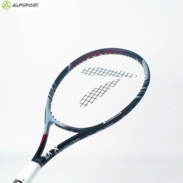 Alpsport 12k full carbon 290g 51lbs högkvalitativ lätt och hållbar tennisracketträning skicka tennisväska Wilson Volcanic red
