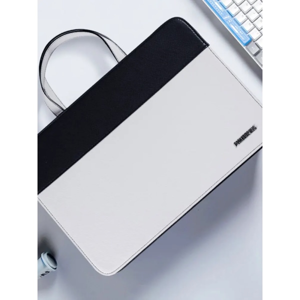 Laptopväska Sleeve Case Axelhandväska Notebookväska Portföljer För 13 14 15 15,6 tum Macbook Air Pro HP Huawei Asus Dell 1 15inch