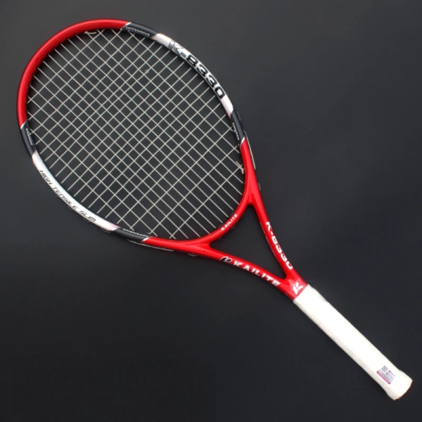 Professionell teknisk typ kol aluminiumlegering tennisracket Raqueta tennisracket Racchetta tennisracket tennisracket Black