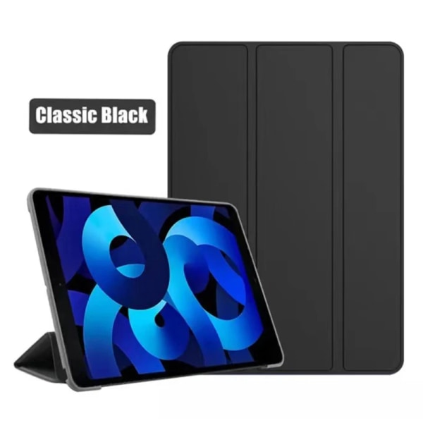 För iPad 2 3 4 5 6 7 8 9 10 Gen 9,7-tum 10,2-tum Pro 11-tum Air 1 2 3 4 5 gen mini 2 3 4 5 6 Smart Sleep Wake Tablet- case iPad mini 4th Black