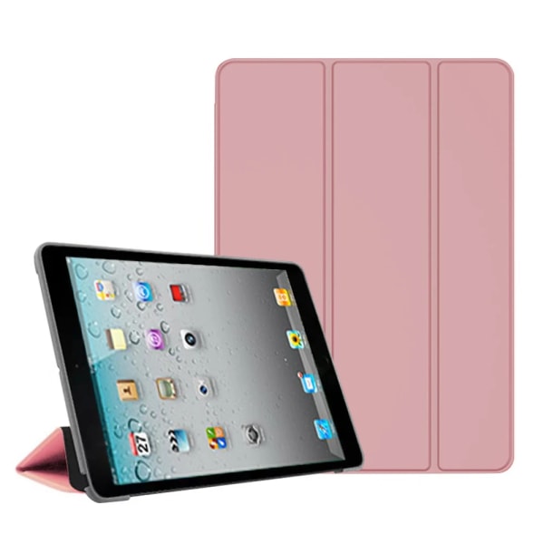 Case för IPad 2 3 4 9,7 tums PU- case Stativ Smart Cover För iPad2 iPad3 iPad4 Auto Sleep Wake Protective Funda iPad 2 3 4 Rose Gold