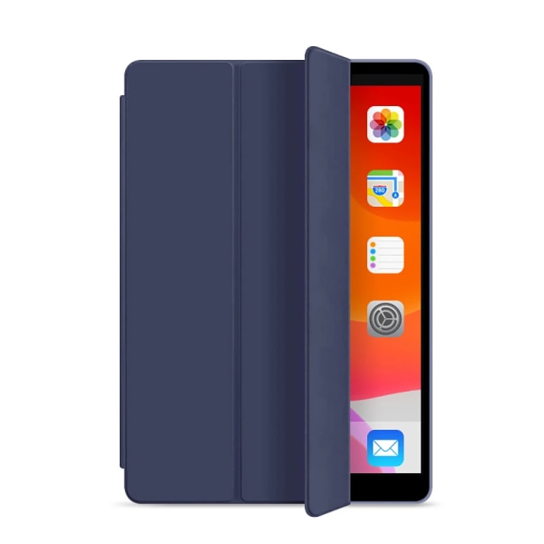 Ultratunnt case för NY iPad 10.2 2021 8:e 7:e 9:e 10:e generationens iPad Air 5 air 4 10,9 IPad 10:e generationen 2022 Funda Sleep Wake up dark blue Ipad mini 1 2 3  7.9