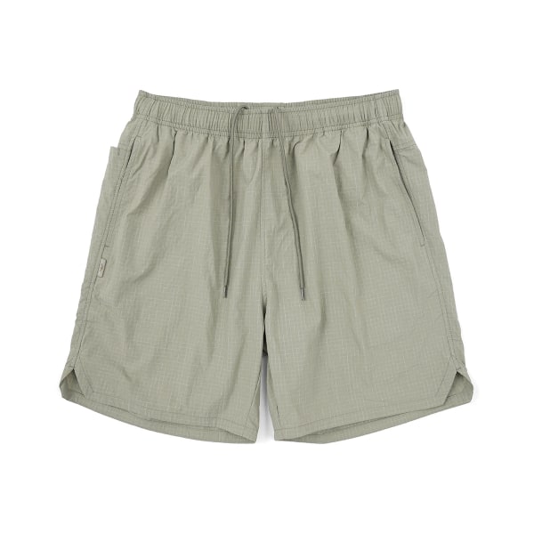 2023 Summer Oversize Pläd tunna strandshorts Herr Andas Dragsko Resår i midjan Pine Green Plaid M REC 58-65KG