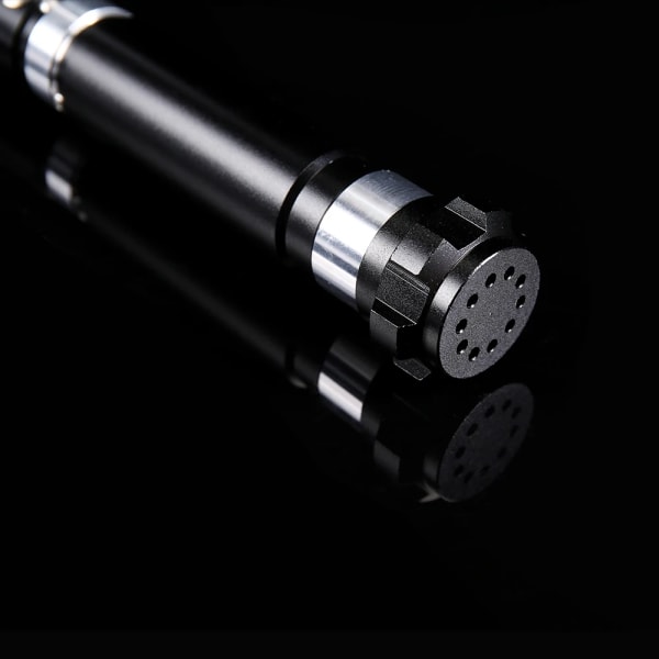 Smooth Swing Metal Hilt Heavy Duellering Lightsaber Leksaker 16 SoundFonts 12 LED Light Force FX FOC Cosplay Laser Sword TSK-E05grays SN-pixel V3