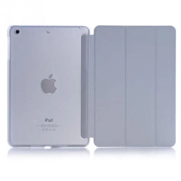 7,9'' Slim Folio Stand Coque för iPad mini 4 Case Smart A1538 A1550 PVC Smart Auto-Sleep Cover för iPad mini 4 7,9'' Cover iP mini 4 7.9in Gray