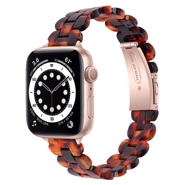 Hartsrem för Apple Watch Ultra 49 mm 8 7 45 mm 41 mm Mode lättviktsarmband för kvinnor för Iwatch 6 5 4 3 SE 44 mm 42 mm 40 mm Color 13 42mm 44mm 45mm 49mm