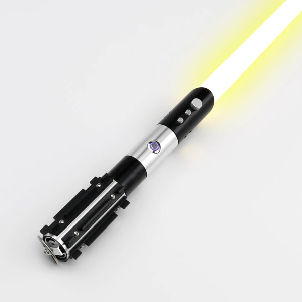 RGB Vader Heavy Duellering NeoPixel Lightsaber Smooth Swing Soundfonts Blaster Flash on Clash Laser Jedi Sword Barnleksaker TSK-E18 Premium RGB