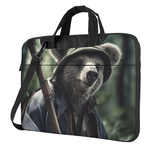 Koala Laptopväska Hunting Animal Personify För Macbook Air Pro Acer Dell 13 14 15 15.6 Case Söta vattentäta portföljer As Picture 14inch