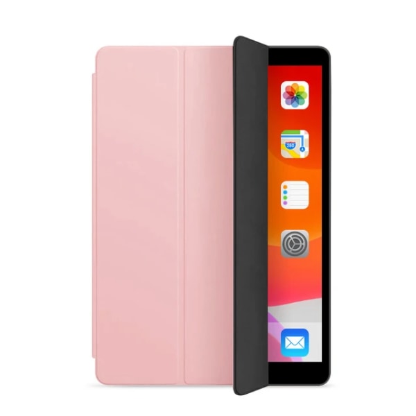 För Apple iPad 2 3 4 5 6 7 8 9 10 Flip Smart Cover för iPad 2:e 3:e 4:e 5:e 6:e 7:e 8:e 9:e 10:e generationens magnetiska case iPad 10th 10.9 2022 Rose Gold