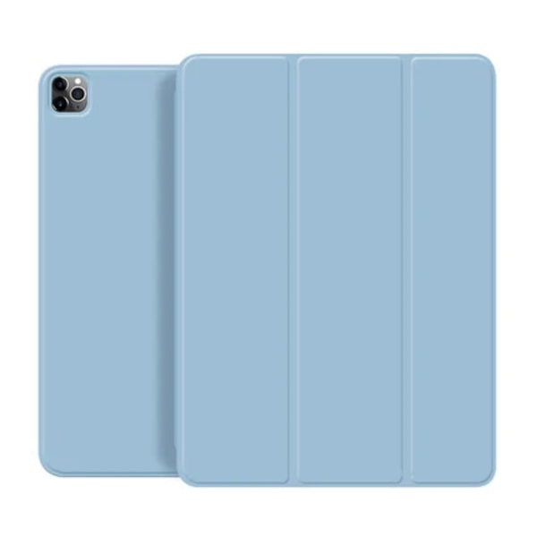 Smart Cover för iPad Pro11 Case 2022 2021 2020 iPad 10th Air5 4 ipad pro11 2018 M1 M2 Gen Cover för iPad 9 8 7th Gen 10.2 Ice blue iPad (9th Gen)10.2