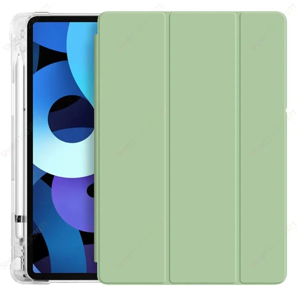 Fodral för iPad 10:e 2022 9:e 2021 8:e 2020 7:e 2019 Generation iPad 10 iPad 9 iPad 8 iPad 7 10,2 tum iPad Air 5 4 Slim TPU cover Dark blue iPad Pro 11 2020