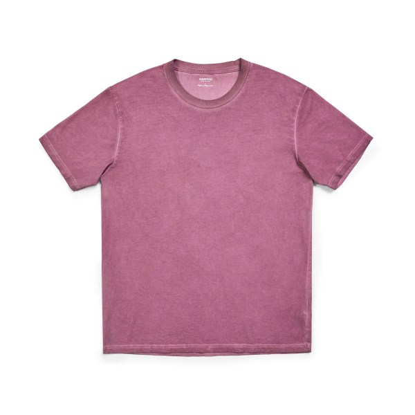 2023 Sommar Höst Nya tvättade T-shirts Herr Vintage 100 % bomull Toppar Plus Size Märkeskläder Retro Purple XL