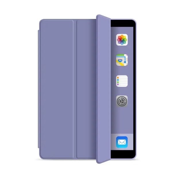 Funda IPad 9 generation för iPad 10.2 Case iPad 9:e generationens case 2021/iPad 8:e generationens case 2020 10,2 tums mjukt smart stativ purple 2022 iPad Air 5 10.9