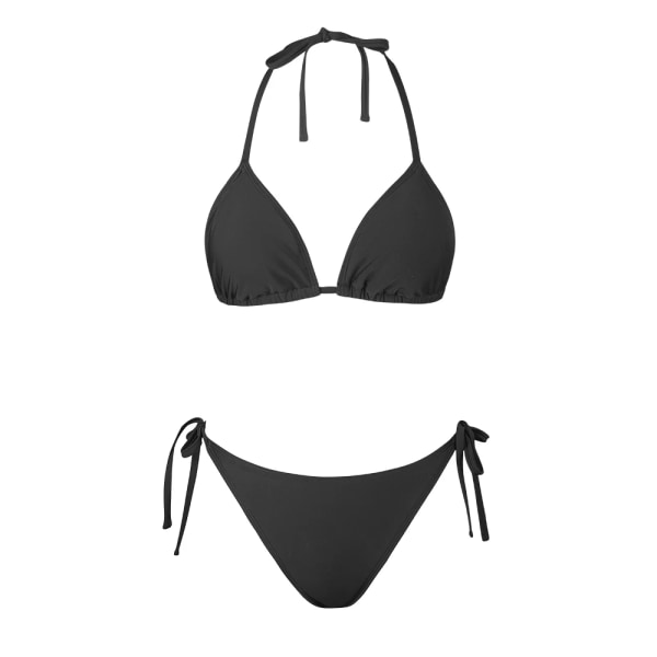 Triangel Slipsgrimma Låg midja Bikini Set Baddräkt För Kvinnor Sexiga Höga Ben Tvådelade Strandkläder Baddräkt Badkläder CAA12C3C016CM L