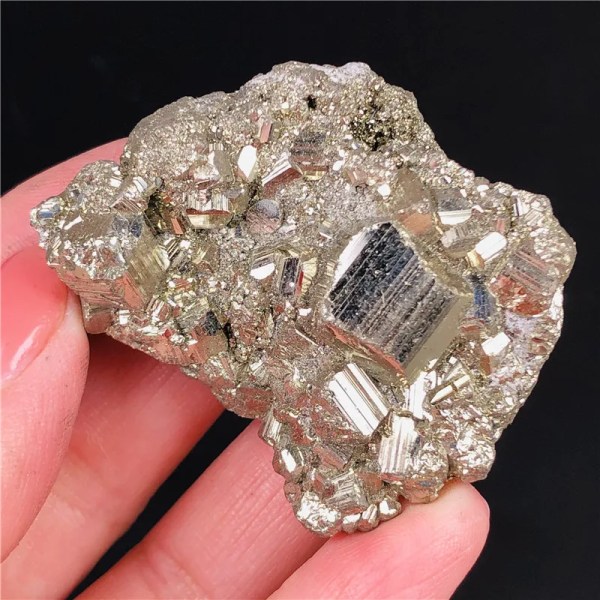 1 st naturlig kopparpyrit mineralprov Kopparglaskristall stenstenar Original Cluster Collection NO.11