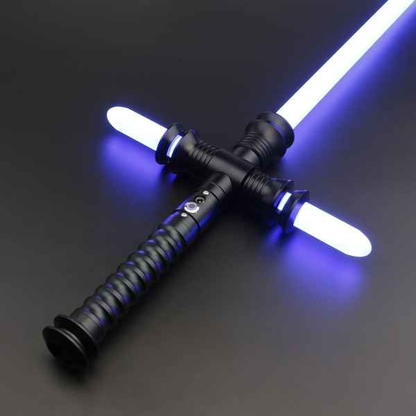 Crossguard Lightsaber Neopixel Smooth Swing Laser Sword Kylo Ren Metal Hilt Force Foc Lock Up Blaster Cosplay Toys-C01 TSK-C01 SN Pixel