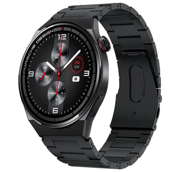 22mm titanlegeringsrem för Samsung Galaxy watch 46mm Gear S3 Huawei watch 3/GT2 Pro företagsarmband för Amazfit GTR 47mm Silver Samsung Watch 46mm