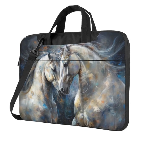 Häst Laptopväska Mystical Realms För Macbook Air Pro Xiaomi Asus Snyggt stötsäkert case 13 14 15 15.6 Portföljer As Picture 13inch