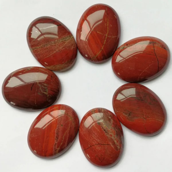 Mode Assorted 30*40mm Naturliga ovala stenpärlor berlocker Mixed CAB CABOCHON för smyckestillverkning 10st/lot Sparrow stone