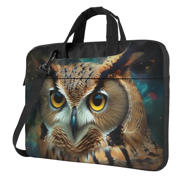 Owl Laptopväska Mystical Realms för Macbook Air Pro Acer Dell 13 14 15 15,6 fodral Mjuk stötsäker case As Picture 15.6inch