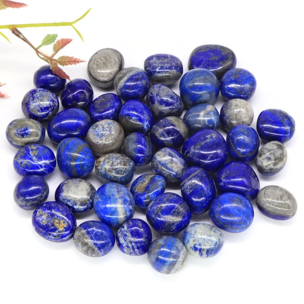 Naturlig Lapis Lazuli Healing Crystal Tumbled Grus Sten Energi Ädelsten Exemplar Mineraler Rock Garden Akvarium Heminredning 200g