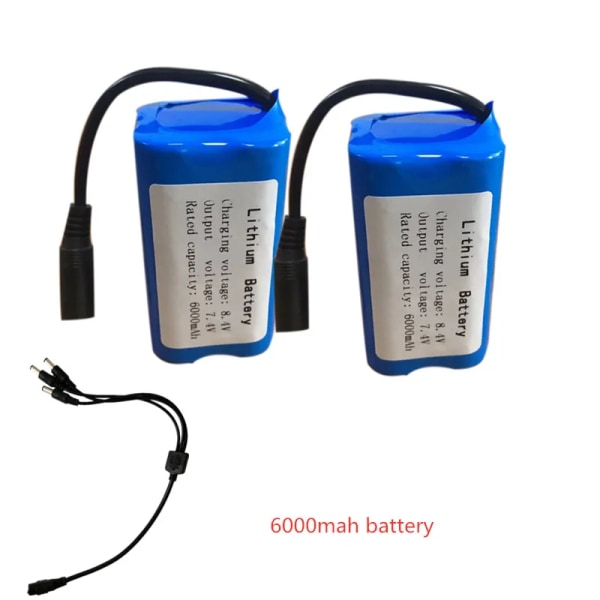 2011-5 H18 C18 Fjärrkontroll Fiskebete Båt Reservdelar 7,4V 6000mAh/12000mAh Batteri/Motor/Laddare/3-till-1 kabeltillbehör new motor