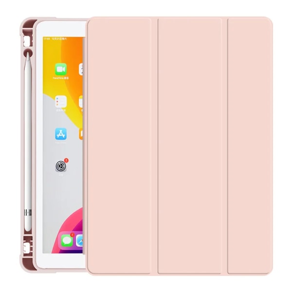 Med case för iPad 6:e/5:e generationen för iPad 9.7 (2018/2017) iPad Air 2 9.7 iPad 10:e 10.9 iPad 7:e 8:e 9:e 10,2 Pink iPad mini 6 2021