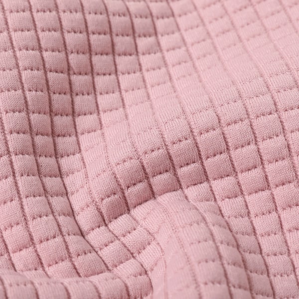 Baby pojke/flicka fast våffla texturerad långärmad tröja Pink 18-24Months