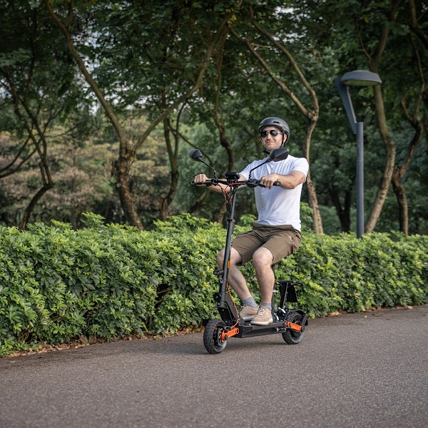 JOYOR S8E El-Scooter med Säte - 800W 48V 26Ah - Vikbar