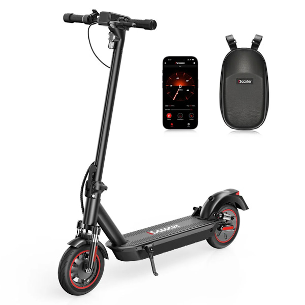 iScooter i10 Max 10\" Vikbar Elsparkcykel 750W Motor 48V 18Ah Batteri
