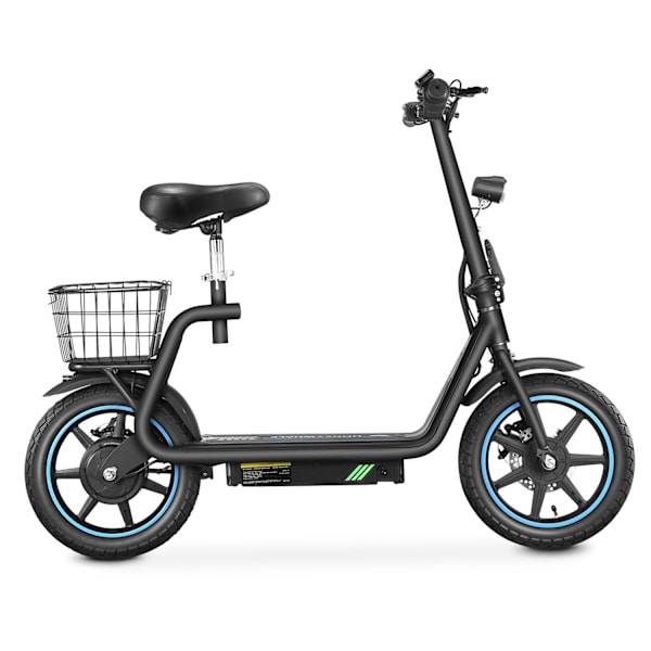 BOGIST M5 Elite El-Scooter med Säte 14\" Däck 500W 48V 13Ah Batteri