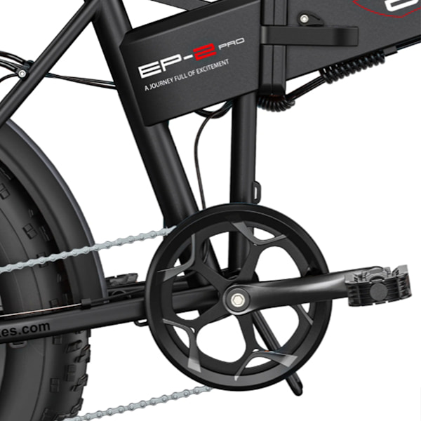 ENGWE EP-2 Pro Vikbar Elcykel - 750 W 48V 13AH - 110 km Räckvidd - 20\" svart