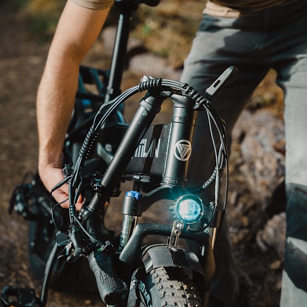 Vitilan V3 2.0 Vikbar All Terrain Elcykel - 750 W 48V 13Ah - svart