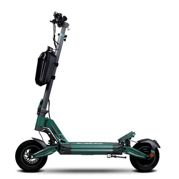 HONEY WHALE G2 Pro Vikbar El-Scooter 900W Toppmotor 54.6V 16Ah Batteri grön