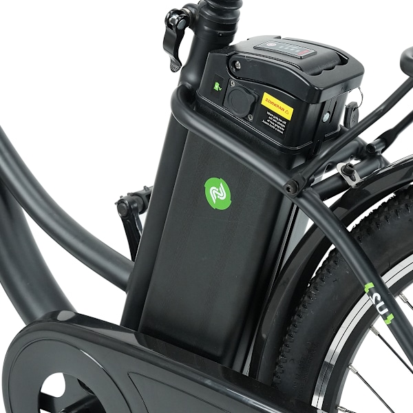 iSinwheel U2 Classic Elcykel - 26 tum - 350W 36V 13Ah - Pendling - svart