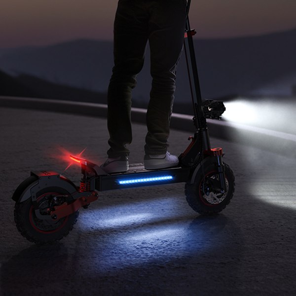 iScooter iX5S Vikbar El-Scooter - 1000W 48V 15Ah - 11-tums Däck - 25km/H