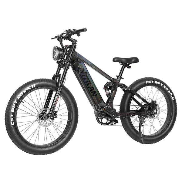 VITILAN T7 Elcykel - 750W Bafang Motor - 48V 20Ah 960Wh Batteri - 8 Växlar - Chameleon