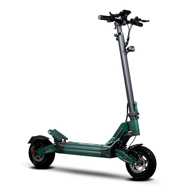 HONEY WHALE G2 Pro Vikbar El-Scooter 900W Toppmotor 54.6V 16Ah Batteri grön