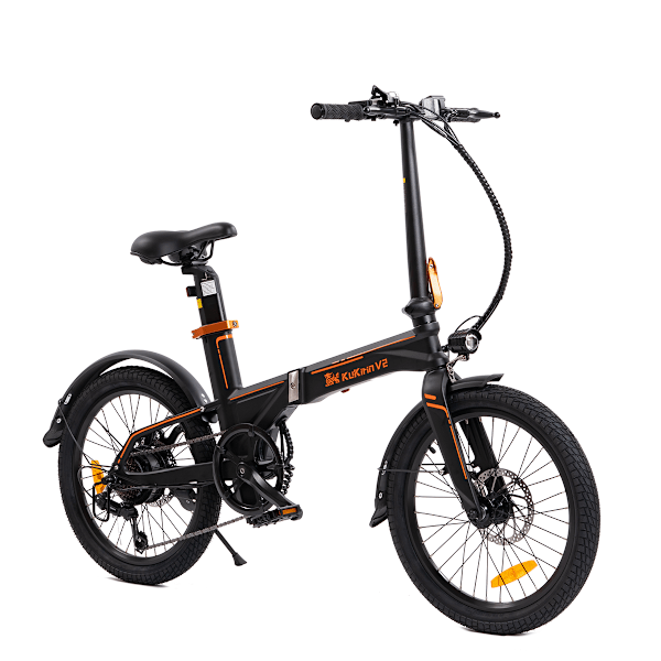 KUKIRIN V2 20\" Vikbar Elcykel för Staden 250W Motor 36V 7.5Ah Batteri