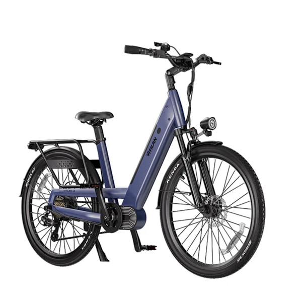 VITILAN L5 Urban Commuter Elcykel - 500W 48V 15Ah - Vridmomentsensor - blå