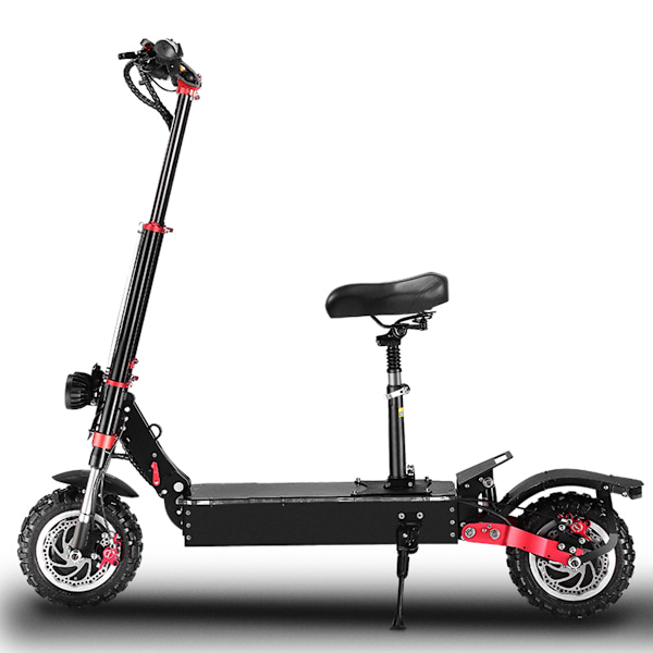 BOYUEDA S4 11 Tums El-Scooter 5600W 60V 43Ah 100Km Räckvidd