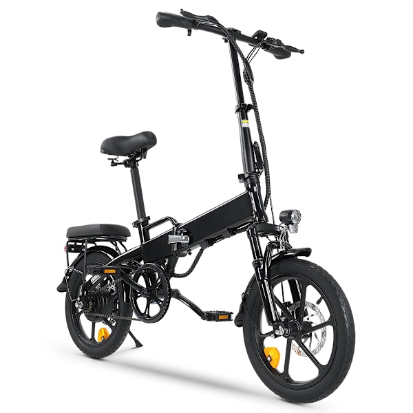 iSinwheel U3 Vikbar Elcykel - 16\" - 500W 36V 7.8Ah - svart