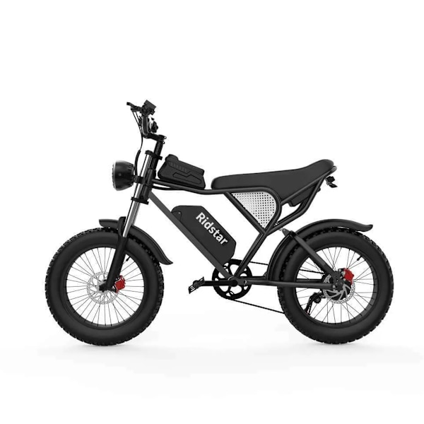 Ridstar Q20 Elcykel - 48V 20AH - Max 50KM/H - 20\" - Svart