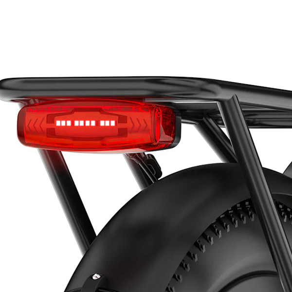 Vitilan U3 Vikbar Elcykel - 750W 48V 13AH - Stegen Genom - vit