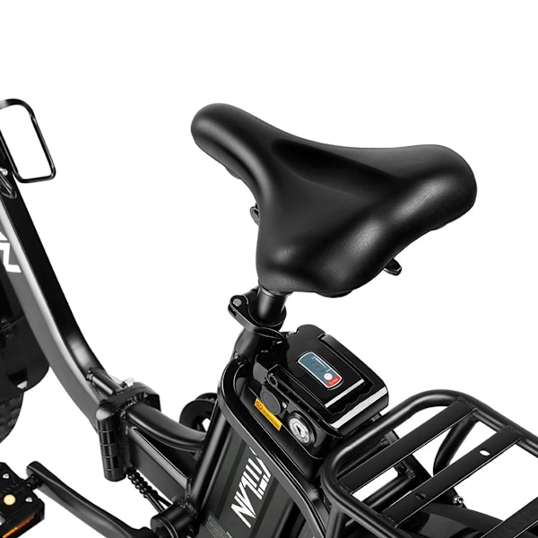 Vitilan U7 2.0 Vikbar Elcykel - 20 tum - Step-thru - 750W 48V 20Ah - svart