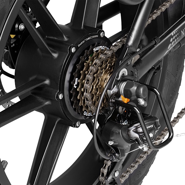 Vitilan V3 2.0 Vikbar All Terrain Elcykel - 750 W 48V 13Ah - svart