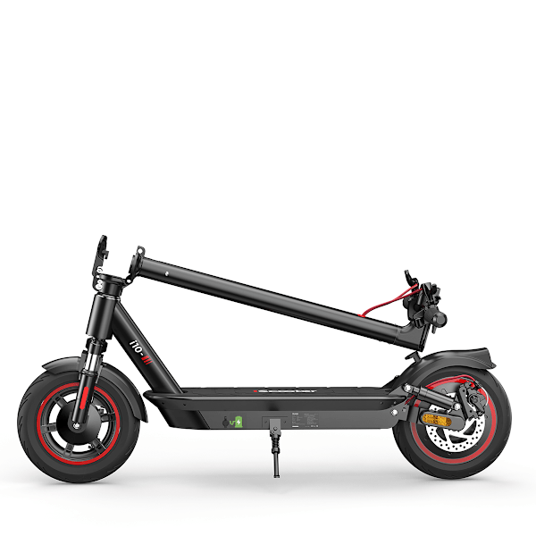 iScooter i10 Vikbar El-Scooter för Stad, 650W 36V 15Ah, Stöd för App-Kontroll