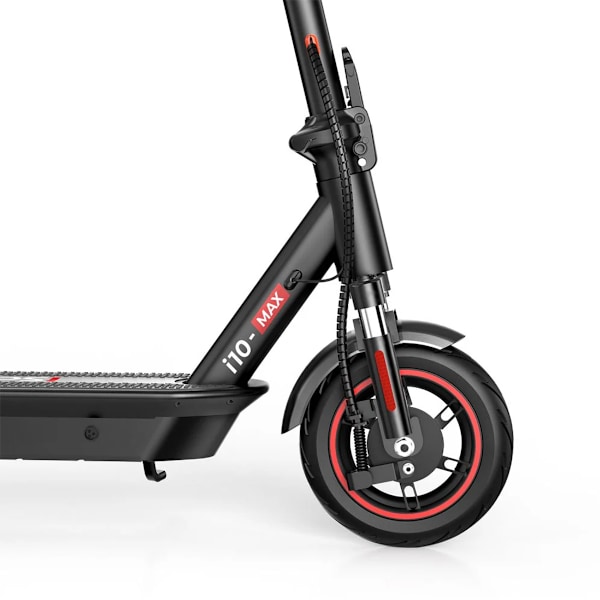 iScooter i10 Max 10\" Vikbar Elsparkcykel 750W Motor 48V 18Ah Batteri